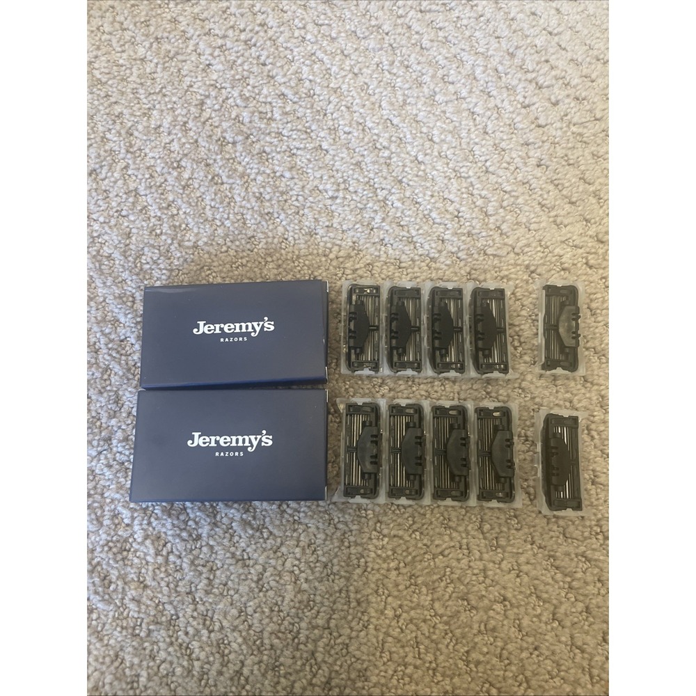 Jeremy's Razors Gen 1 Smooth 6 Blade Cartridges Lot of 18 Open Box NEW